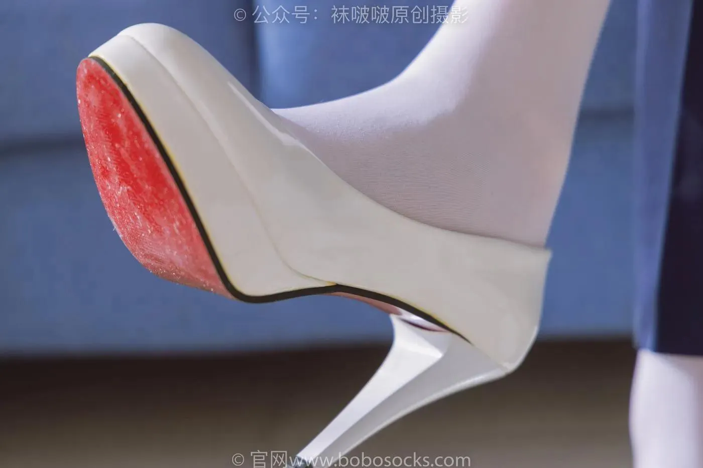 [BoBoSocks袜啵啵]NO.178 小甜豆-高跟鞋、厚白丝、ol风裤里丝 [140P]插图6